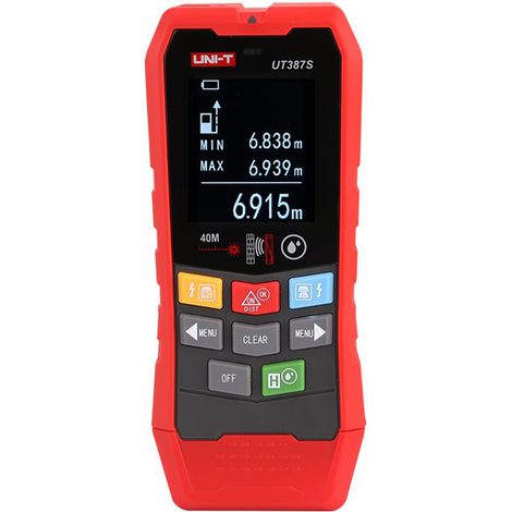 Detector de pared 5 en 1 con pantalla LCD de 2,4 pulgadas, detector de metal y madera de 50 mm y cables de alimentación de 110-220 V. (1/5)