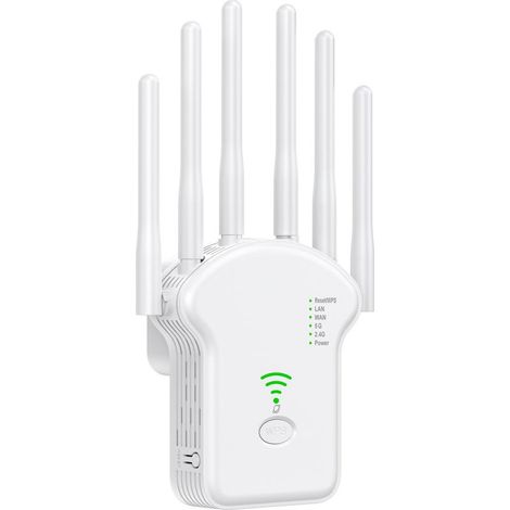 WLAN-Repeater – 1200 Mbit/s – Wi-Fi 6 – Hochleistungsantennen – IP65 wasserdicht – Für den Außenbereich (Garten) – 1 Stück (1/5)