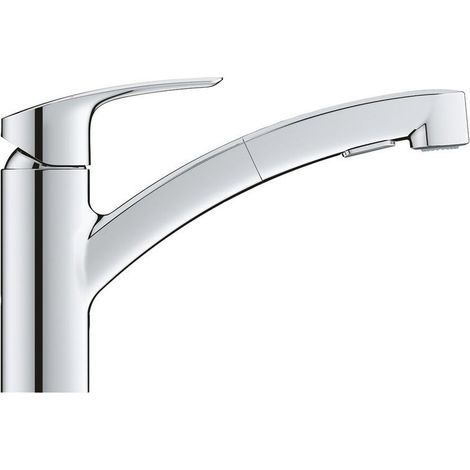 Mitigeur d'évier Eurosmart avec douchette Dual extractible (1/3)