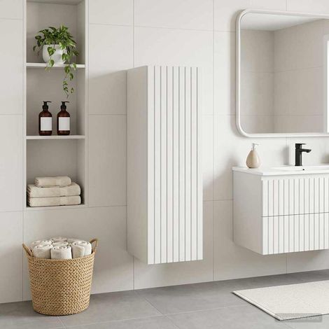 Mueble de baño montado en la pared 33 x 34,5 x 60 cm