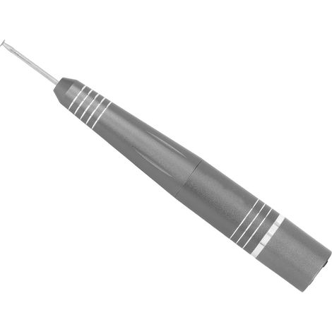 Kit de mini stylo de polissage, micro-meuleuse électrique rechargeable pour ponçage, gravure et loisirs créatifs A66 Gris (1/5)