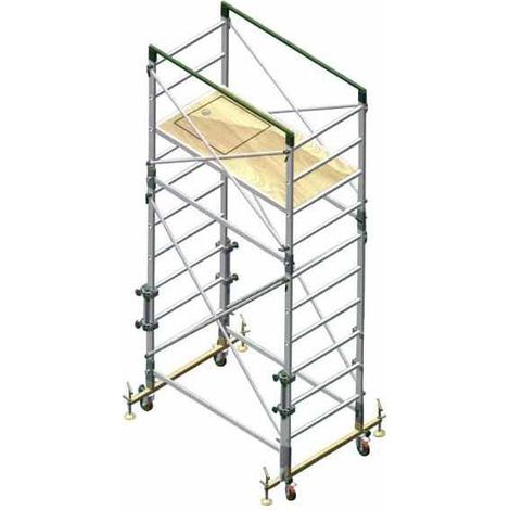 Soporte de aluminio Alumito h 335 Facal