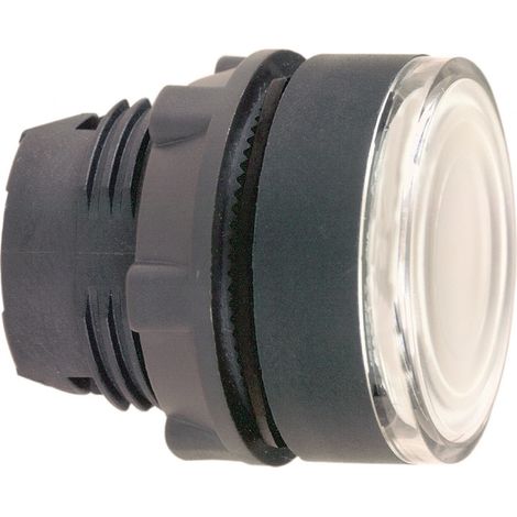 Schneider Electric ZB5AW313 ZB5AW313 Bouton-poussoir collerette plastique 1 bouton blanc décrochage par pression 1 pc(s (1/3)