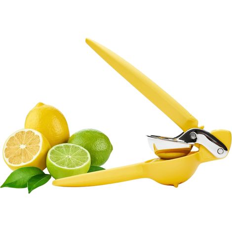1 Presse-agrumes Manuel, Mécanisme Double Engrenage, Acier Inoxydable, Pour Citron Et Lime, Cuisine Et Voyage (1/5)