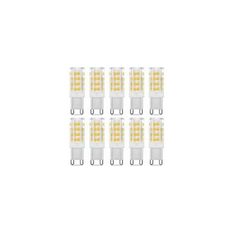 10er-Pack G9 5W LED-Lampen, entspricht 40W, warmweiß (3000K), 220–240V, 360° Abstrahlwinkel (1/5)