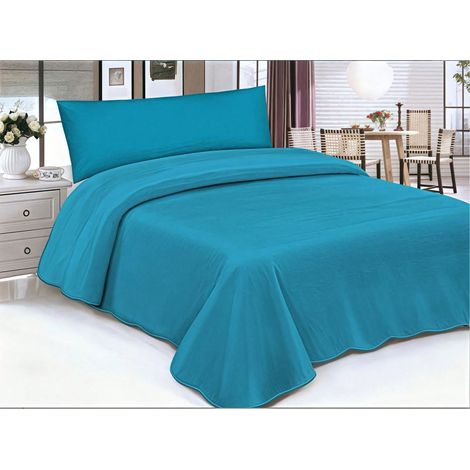 Ensemble de draps 3 pièces doux avec housse de couette et taies d’oreiller, linge de lit confortable toutes saisons, 180x200 cm (1/3)