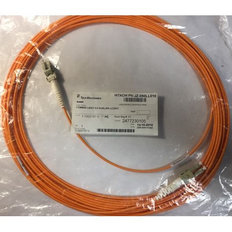 Hitachi JZ-050LL010 - 10 Meter Glasfaserkabel FOMM50 Lead 3.0 LC/DPX Duplex
