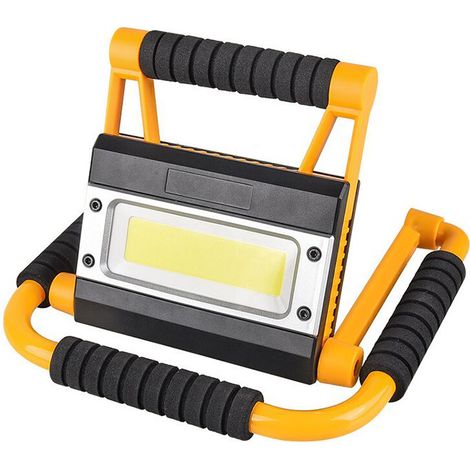 Nouvelle lampe de travail COB pliable, rechargeable par USB, portable, multifonctionnelle, pour l'entretien d'urgence en extérieur. (1/5)