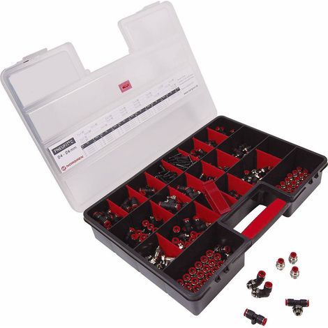 Mallette d'assortiment IMI NORGREN NE/11154 SK8/6 1 set S65088 (1/2)