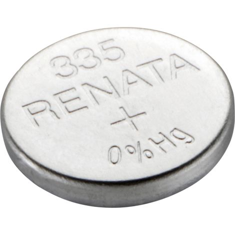 BATTERIA a BOTTONE all'ossido d'argento 335 RENATA