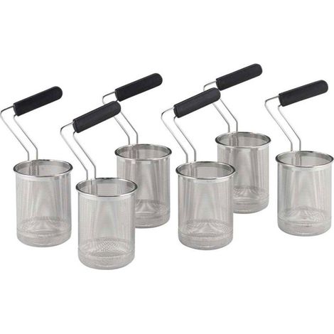 Set 6 paniers 40 lt - 6x Ø 135 mm - cuiseur pâtes - Diamond