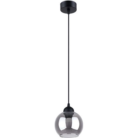 Lampada a sospensione Starfall 1 E27 nera lumilo 11.139.41 (1/5)