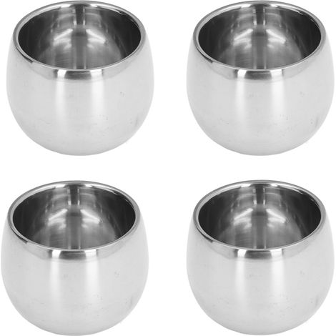 4 Gobellets Isothermes 150ml pour Randonnée, Sport, Pique-nique et Voyage (1/5)