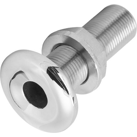 Raccord de Coque en Acier Inoxydable MJS022 pour Bateaux et Yachts, Sortie de Tuyau 3/8 Pouce (1/5)