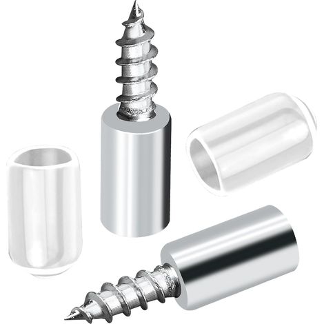 80 Chevilles de Support d'Étagère, Pions pour Rayonnage en Bois, Supports avec Revêtement Antidérapant, Fixations pour Armoires, Meubles, Placards et Cuisine (1/5)