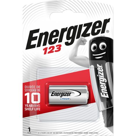 Energizador CR123 1BL 3V