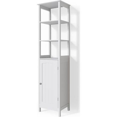 Mobile bagno alto Bianco, Bianco, 40 x 160 cm, Vicco
