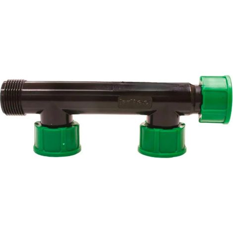 COLLETTORE PVC 2 USCITE Ø1" IRRITEC