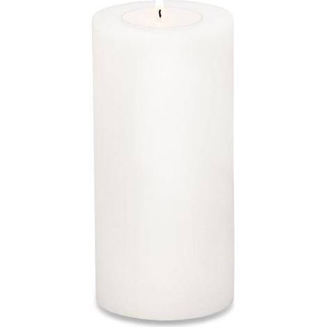 Photophore Cornelius H 15 cm Ø 8 cm Blanc (1/5)