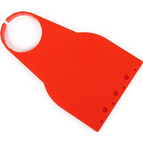 Porte-gobelet antiglisse pour lessive liquide, support anti-goutte rouge pour adoucissant et détergent, distributeur organiseur de bacs à lessive (1/5)