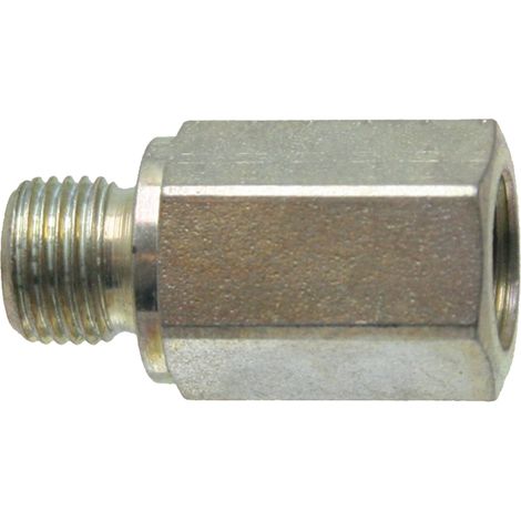 Gerader Hydraulikverbinder GA G1/8" x G1/8" 40 mm (1/2)