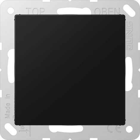 Jung Copertura cieca (innestata), termoplastico verniciato, serie A, nero grafite opaco A 594-0 SWM