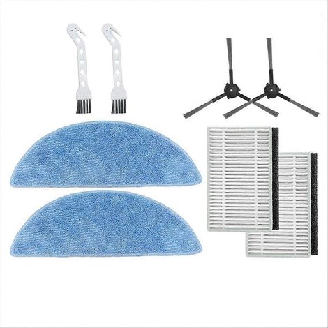 Pour aspirateur robot Y1 Plus accessoires brosse latérale filtre filtre HEPA lingette pièces de rechange brosse (1/5)