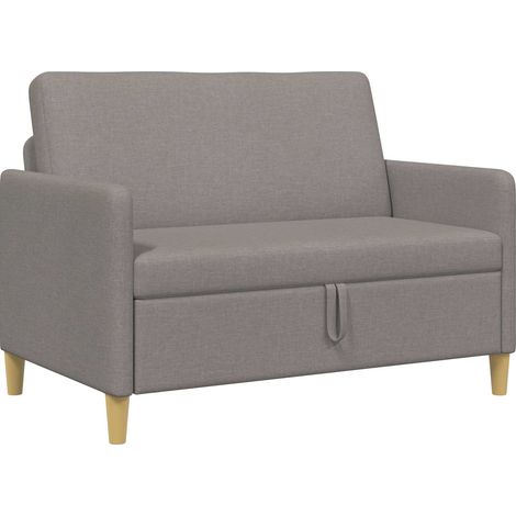 Sofá con almacenamiento Topo 122 x 78 x 87 cm Poliéster vidaXL (1/5)