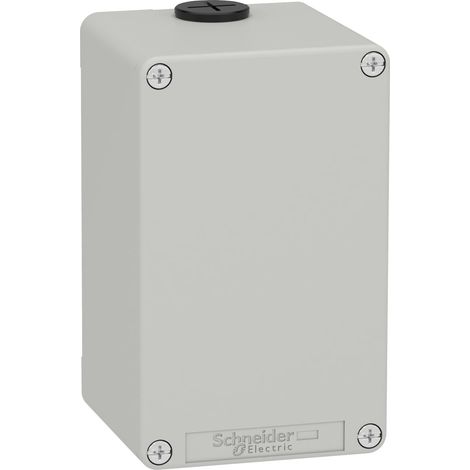 Pulsantiera in metallo grigia  M20 non forata 80X130X77 UL CSA - XAPD24