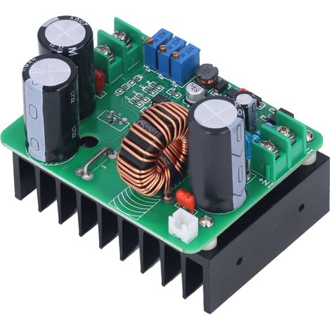 Alimentation régulée CC BT900W 120V 15A, module convertisseur boost haute puissance, chargeur ajustable à courant constant, source de tension variable pour atelier, 1800W. (1/5)