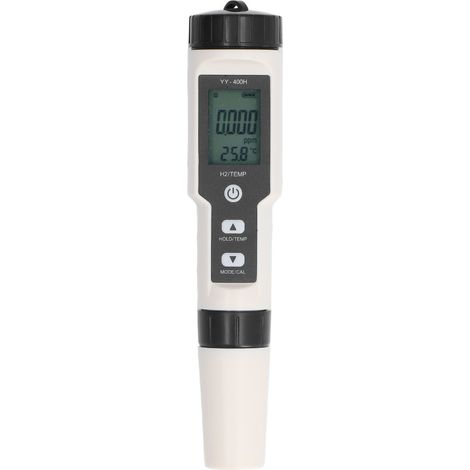 pH- und TDS-Tester für wasserstoffreiches Wasser, abnehmbares ABS-Gehäuse mit hintergrundbeleuchtetem LCD-Bildschirm (1/5)