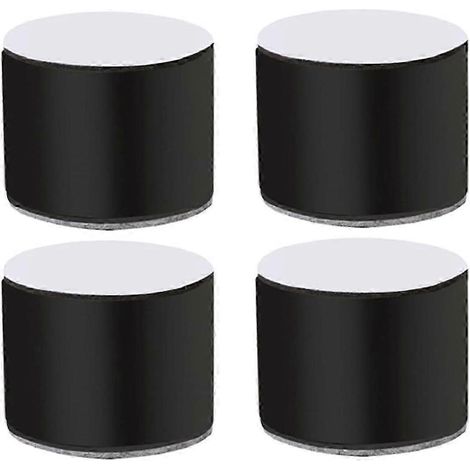 Pieds de meubles, ensemble de 4 pieds de support pour meubles, patins de rehaussement auto-adhésifs robustes, compatibles avec les canapés, les armoires et les bureaux (60 mm de long x 50 mm de haut, (1/5)