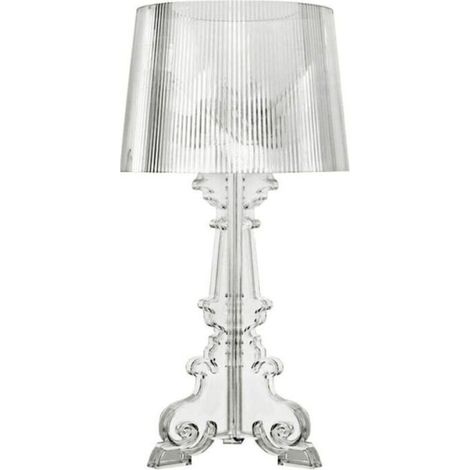 Lampada da scrivania di design - Acrilico - Plastica - Trasparente - Pulsante di regolazione della luminosità - Decorativa (1/4)