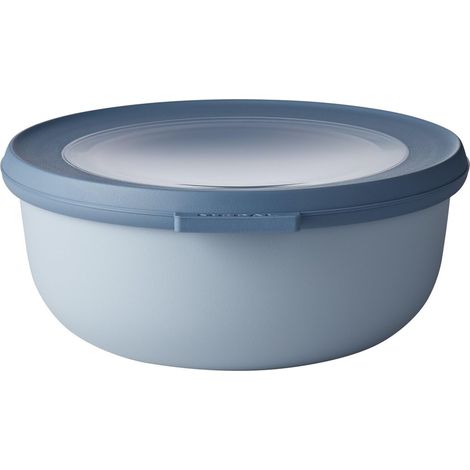 Bol Multifonction Rond - Boîte Conservation Alimentaire avec Couvercle - Convient comme Boîte de Hermétique pour le Réfrigérateur, Micro-ondes (1/5)