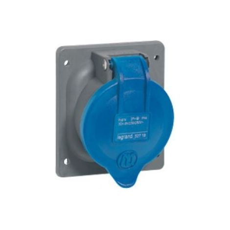 Prise à entraxes unifiés fixe Hypra IP44 32A - 200V à 250V - 3P+T - plastique - LEGRAND