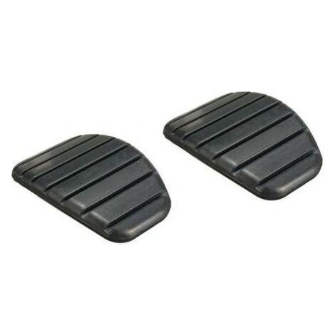 2pc Couvre-pédale d'embrayage pour voiture, Couvre-pédale de frein en caoutchouc antidérapant pour Megane Laguna Clio Kango Scenic (1/3)