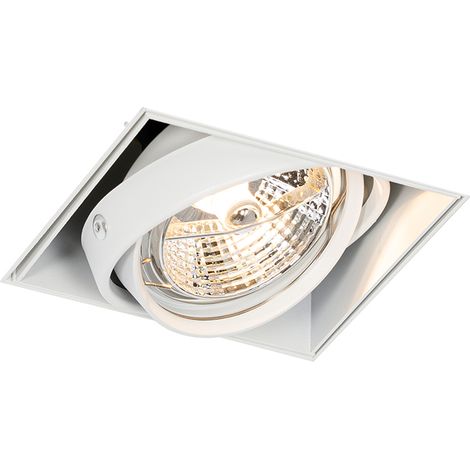 Recessed Spot White GU10 AR70 Trimless - Oneon