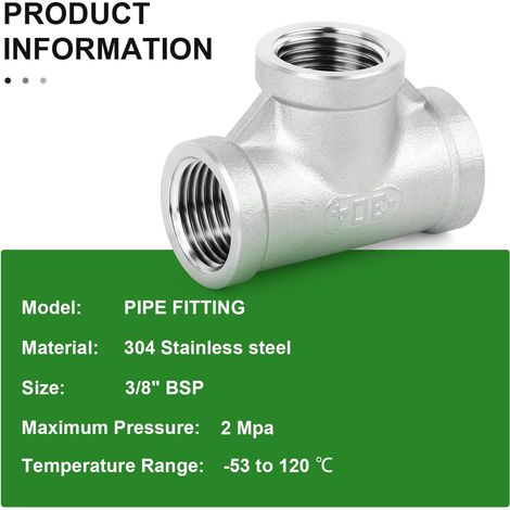 PP T-Stück 3 fach Innengewinde 1 | Onlineshop