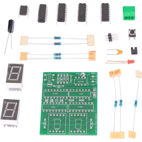 Kit Module Compteur 30-60s Minuteur Numérique Électronique DIY Soudure Pratique Apprentissage (1/5)