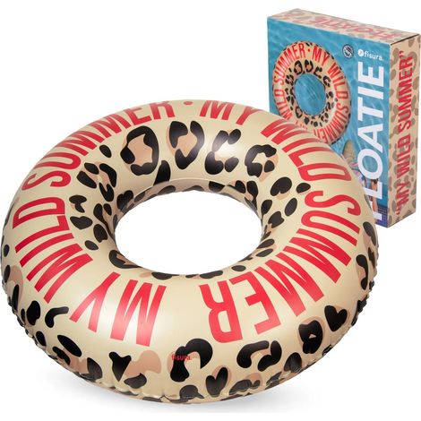 Flotatore Gonfiabile Leopardo My Wild Summer 115cm Leopardo FISURA (1/4)