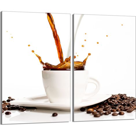 Piastra protettiva in vetro per fornello 2x30x52 Caffè (1/5)