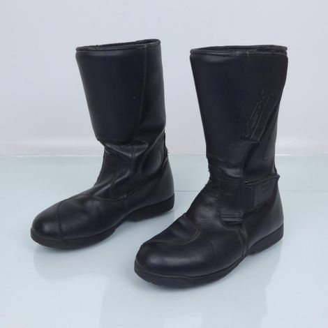 [PRODUIT D'OCCASION] Botte pour moto route simili cuir noir Wex touring homme / femme