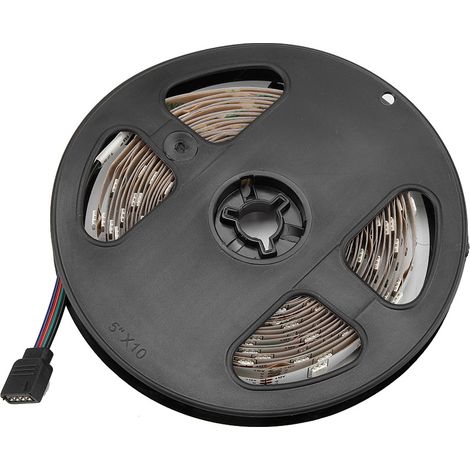 EU-Stecker, AC 100–240 V, 5 m, 150 LEDs, RGB-Lichterkette in verschiedenen Farben, für Zuhause, Geschäft, Restaurant (1/5)