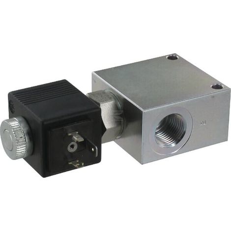 Control valve 2/2 EC10M NO 24VDC 1/2" BSP WALVOIL EC10MNO002 (1/3)