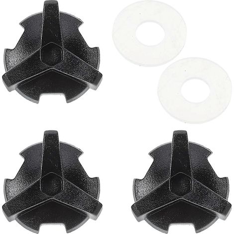 Lot de 3 vis de fixation pour visière de casque de moto. Accessoires pour casque de moto : vis de réparation, vis de remplacement et clip de fixation. (1/3)
