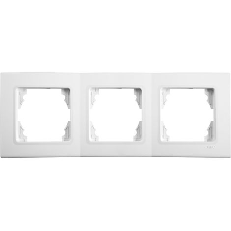 Cornice pieghevole a 3 ante, Linnera S bianca