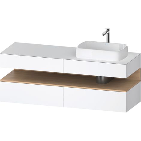 Duravit Collection One Meuble sous-vasque sur console, 2 tiroirs,