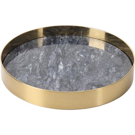 Marble Tray Fruit Tray Cosmetic Storage Tray Home Decor
