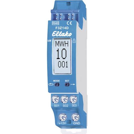 [GEBRAUCHT] B-Ware Eltako F3Z14D RS485 Bus-Funk-Zähler-Sammler für Smart Home Anwendungen (1/2)