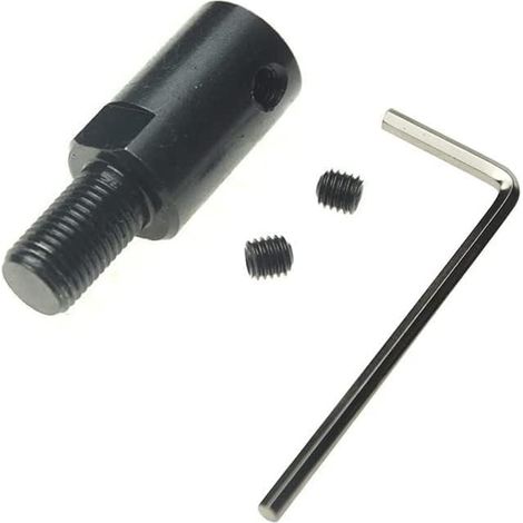 Mandrin fileté 3/8-24UNF Tige de connexion intérieure 8 mm Mandrin miniature Accessoires pour perceuse électrique (1/5)